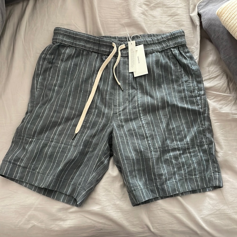 Vince mens small shorts. Very cute and brand new (not worn). Made of hemp.